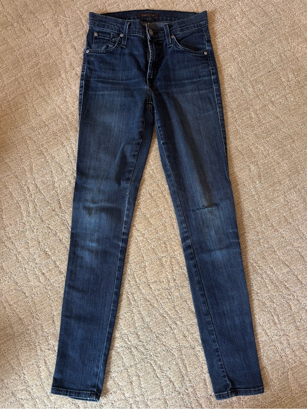 James Jeans “twiggy” Dark Blue Slim Fit Jeans